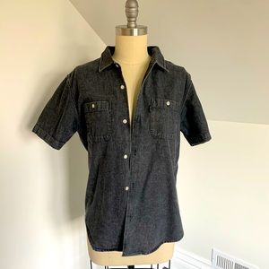 Supreme button down denim shirt - men’s medium